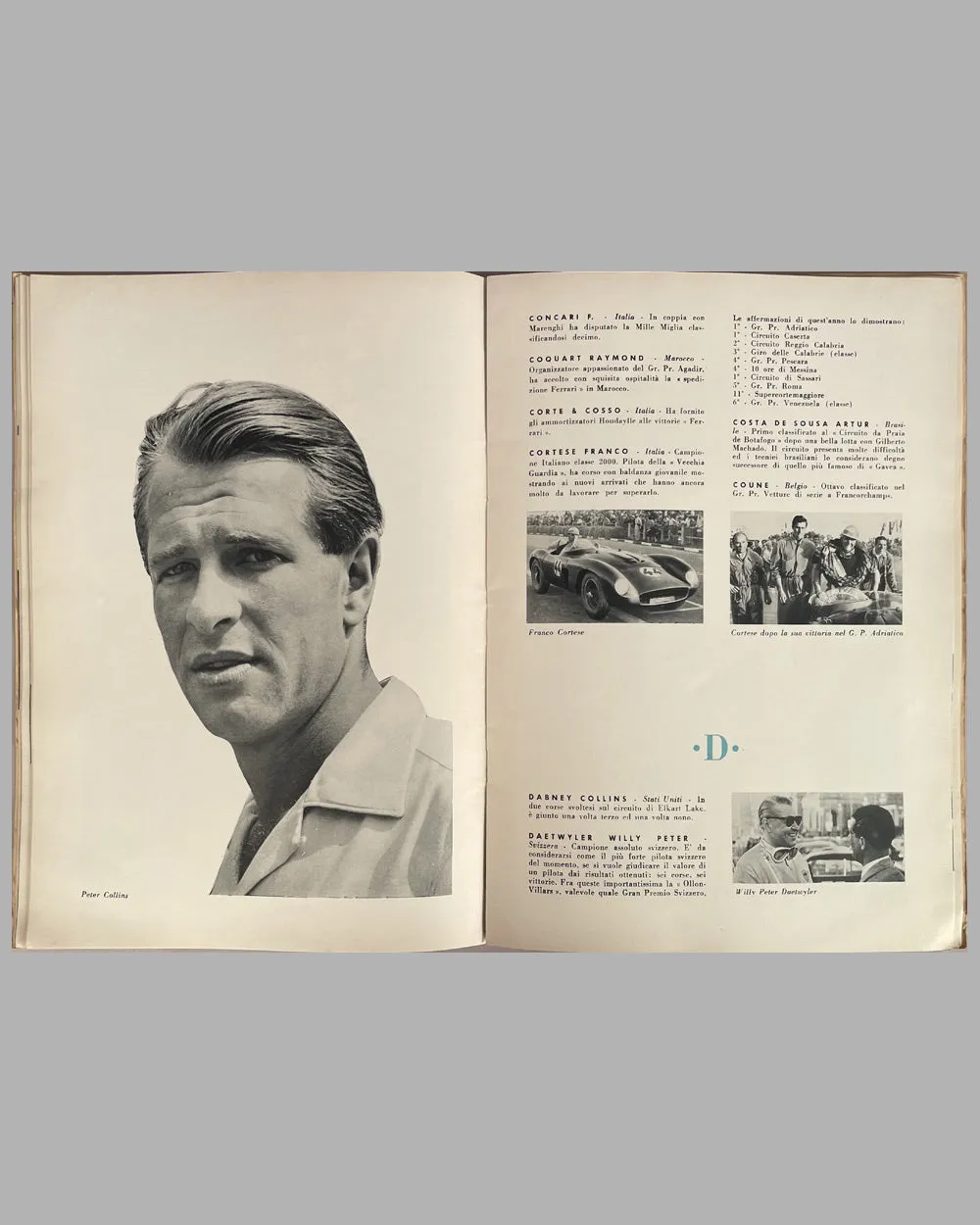 1956 original Ferrari factory Yearbook