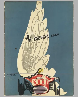 1956 original Ferrari factory Yearbook