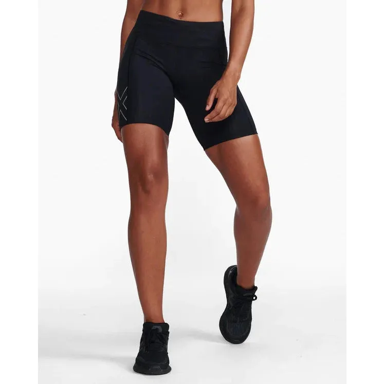 2XU Women's Aero Mid-Rise Compression 6" Shorts