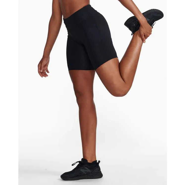 2XU Women's Aero Mid-Rise Compression 6" Shorts