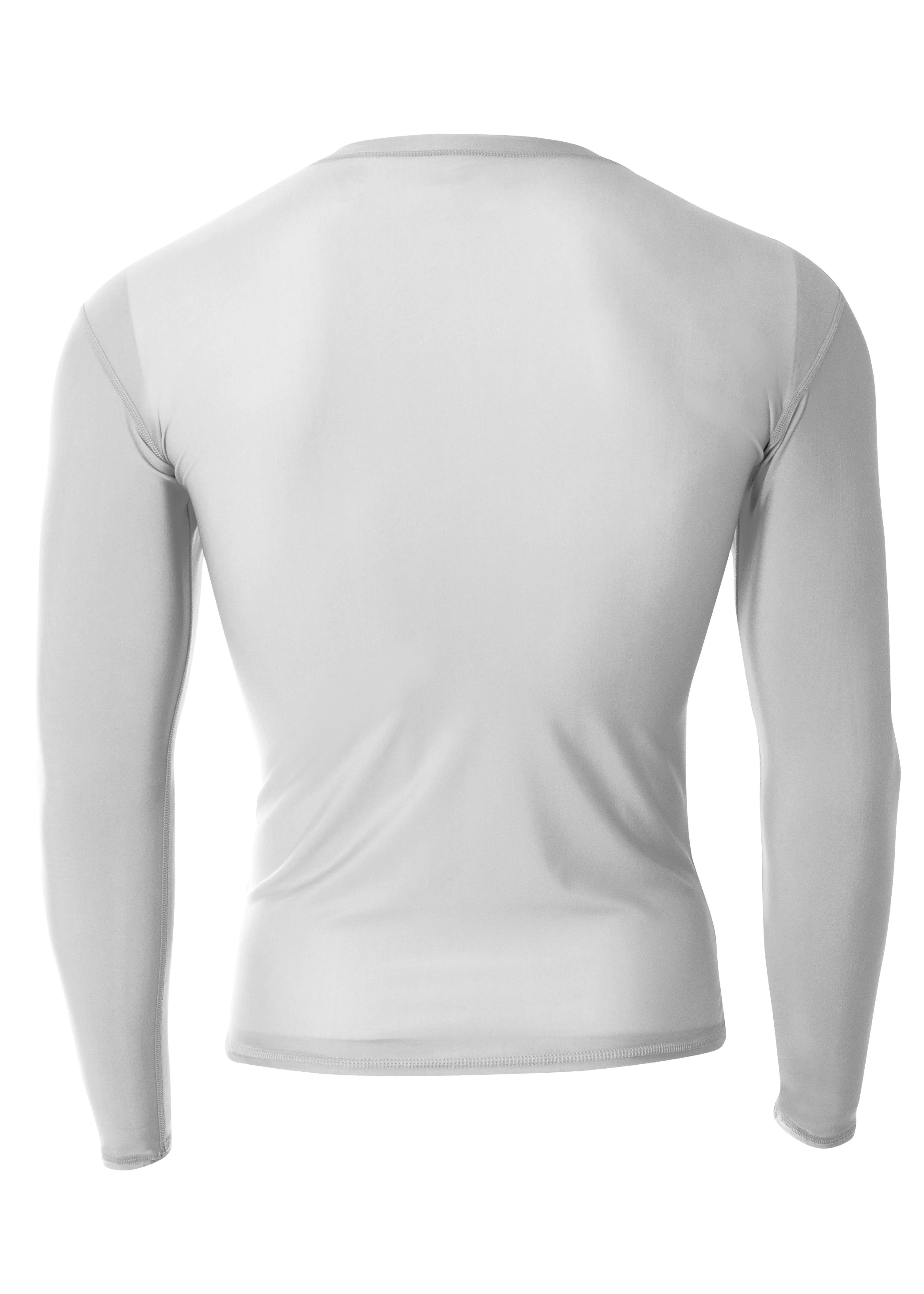 A4 Youth Long Sleeve Compression Crew