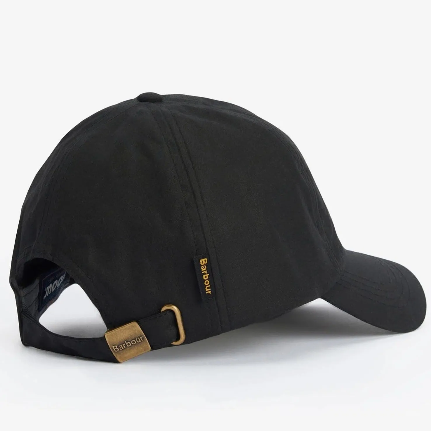 Barbour Men's Wax Sports Cap in Black