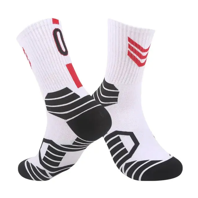 Breathable Non-Slip Professional Basketball Socks for Men, Women, and Kids - Ideal for Sports, Cycling, Climbing, and Running