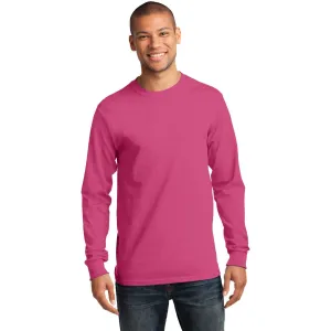 CLOSEOUT - Port & Company Tall Long Sleeve Essential Tee