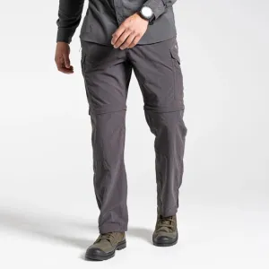 Craghoppers NosiLife Convertible II Mens Long Pant - Black Pepper