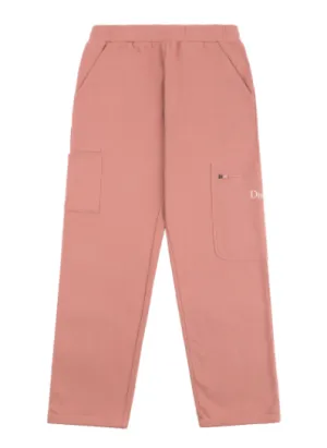 Dime Cargo Sweatpants / Salmon