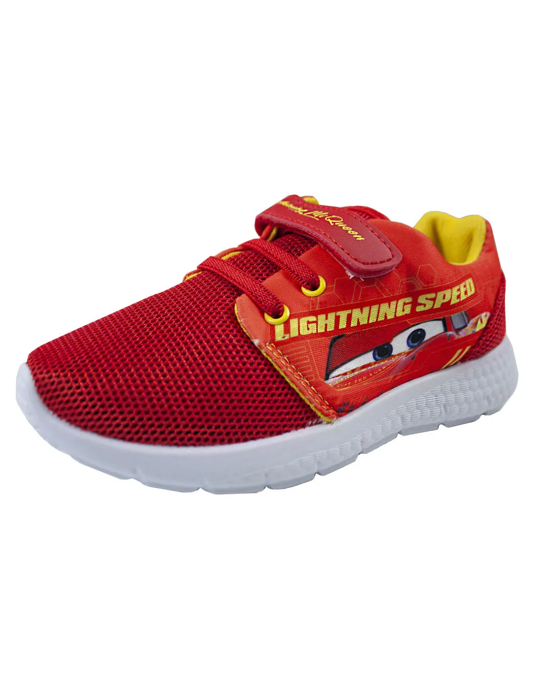 Disney Pixar Cars Lightning Mcqueen Boy's Casual Trainer Shoes