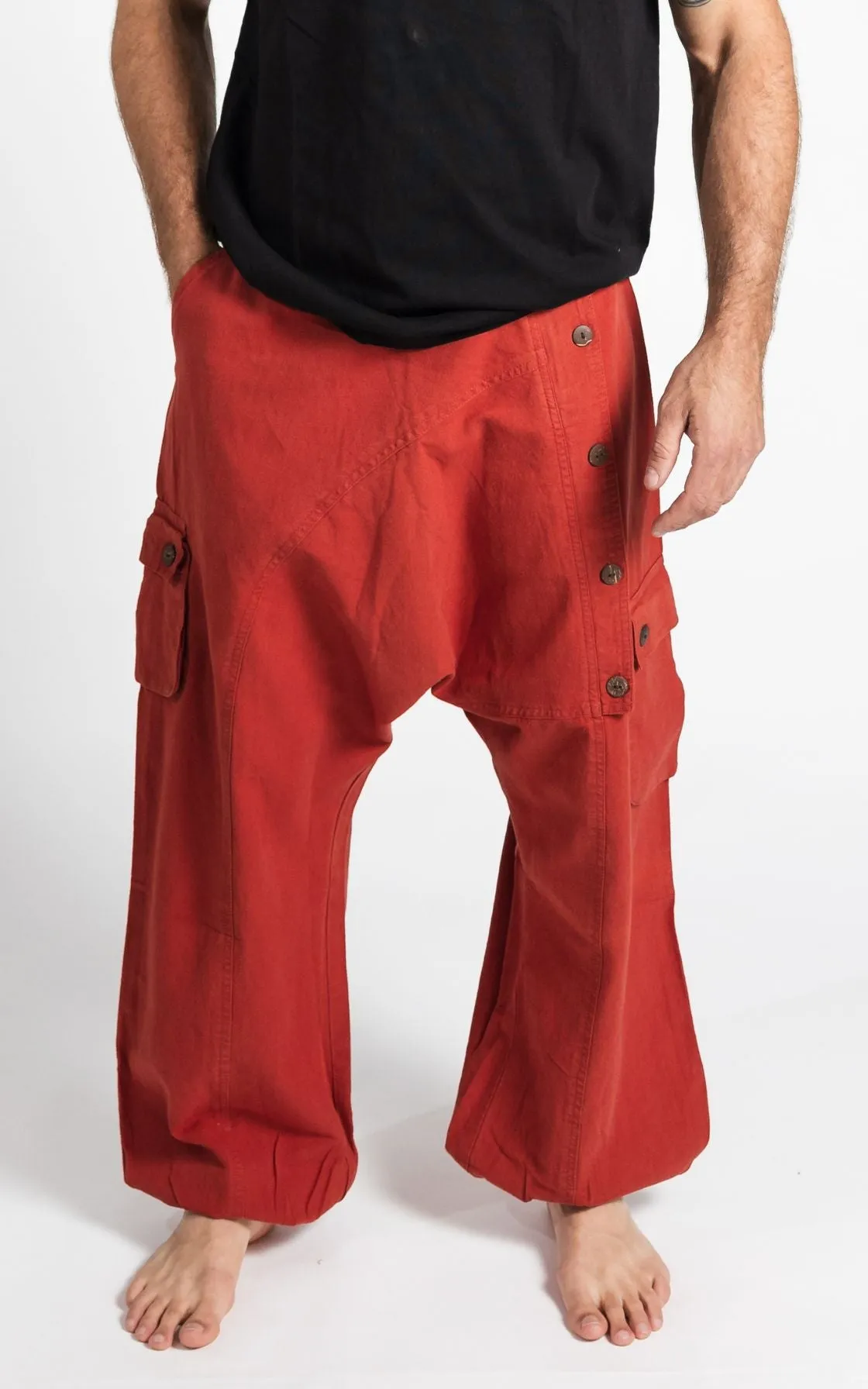 Drop Crotch Trousers