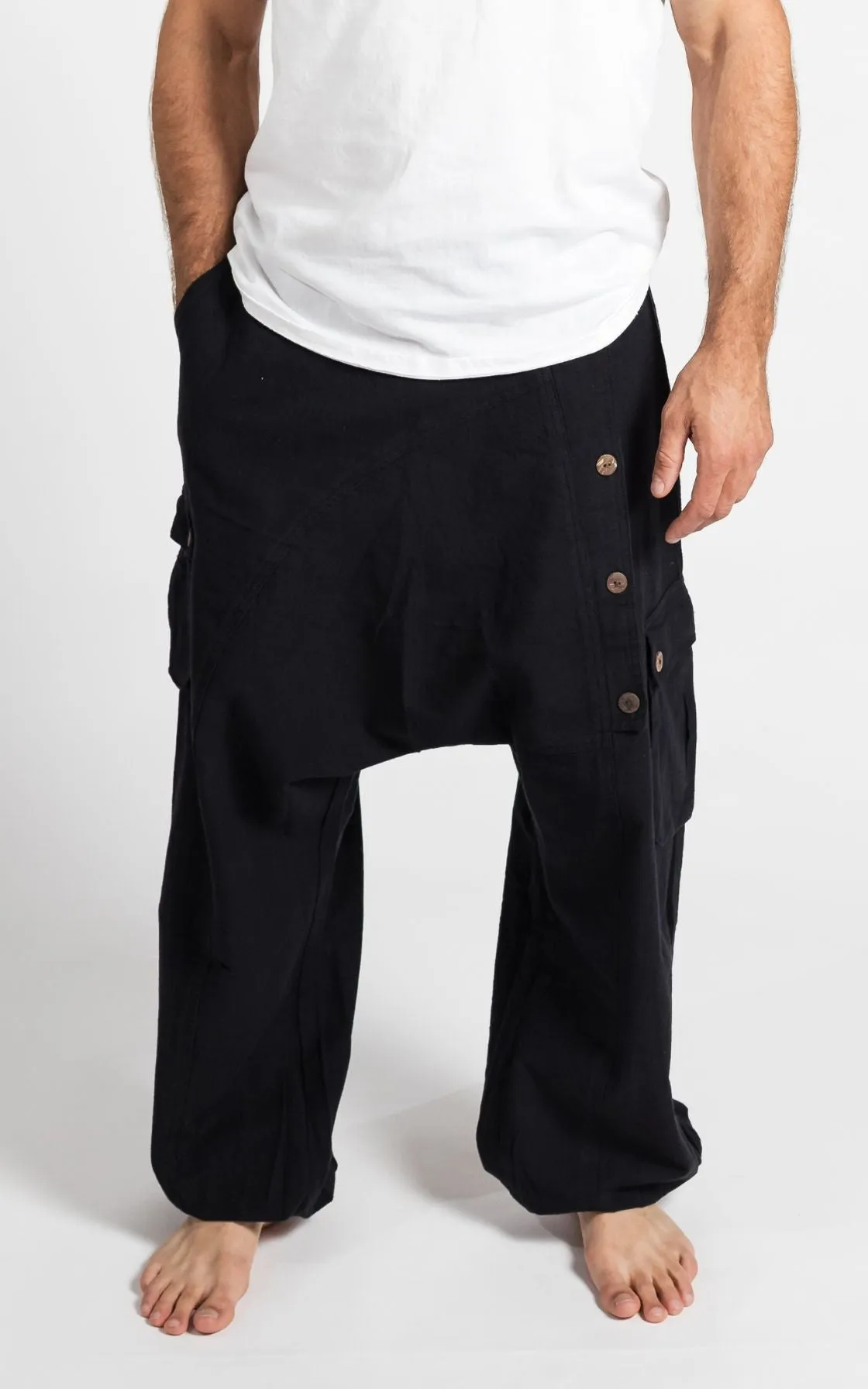 Drop Crotch Trousers