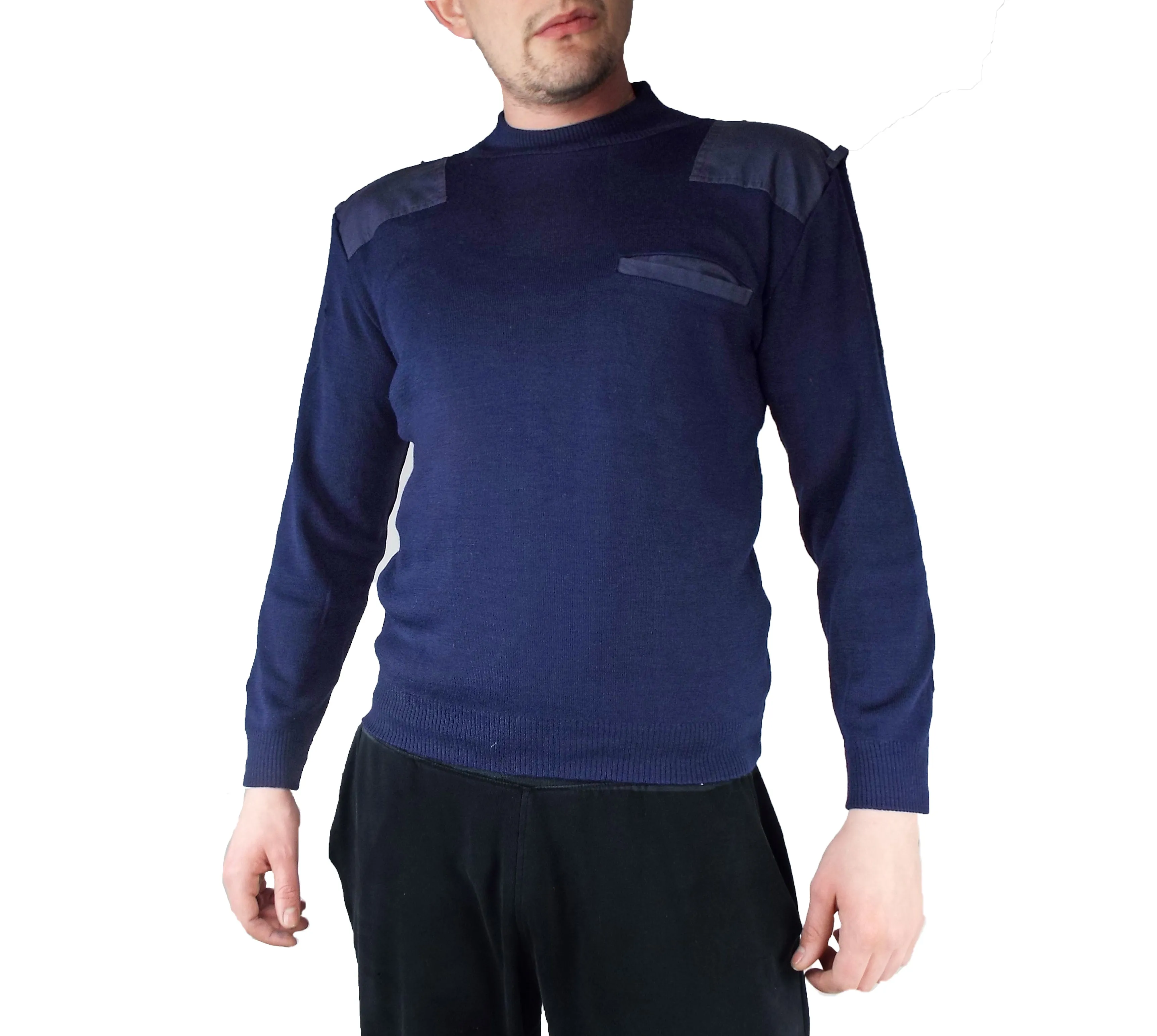 Dutch Army - Dark Blue Turtle-Neck Jumper - Grade 1