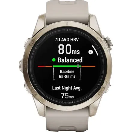 Epix Pro Gen 2 Sports Watch with Garmin Sapphire Crystal Soft Gold