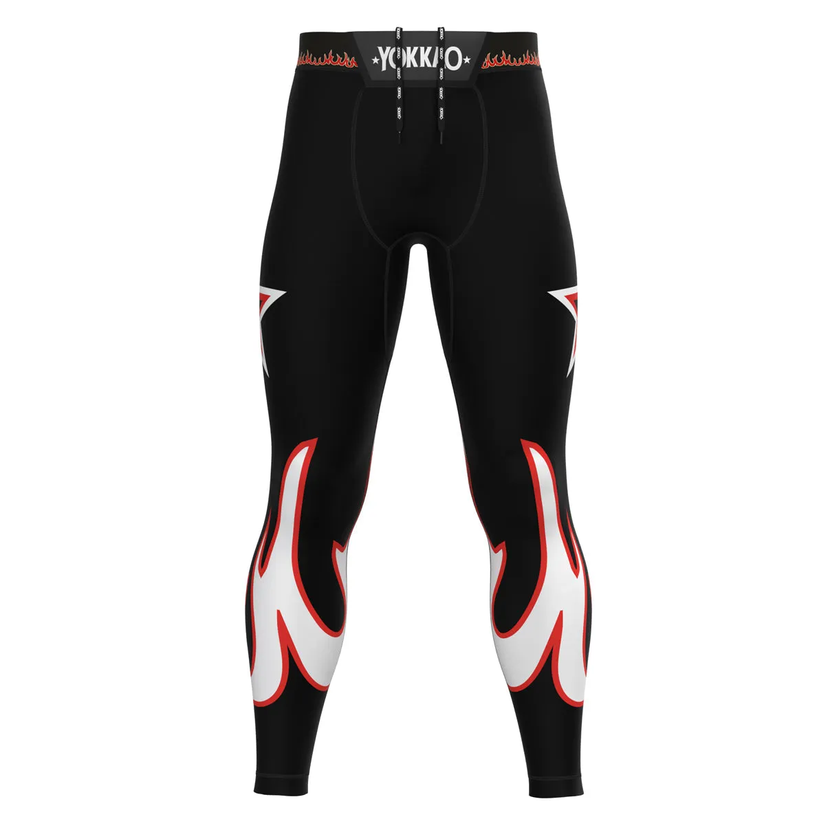 Flames Compression Pants