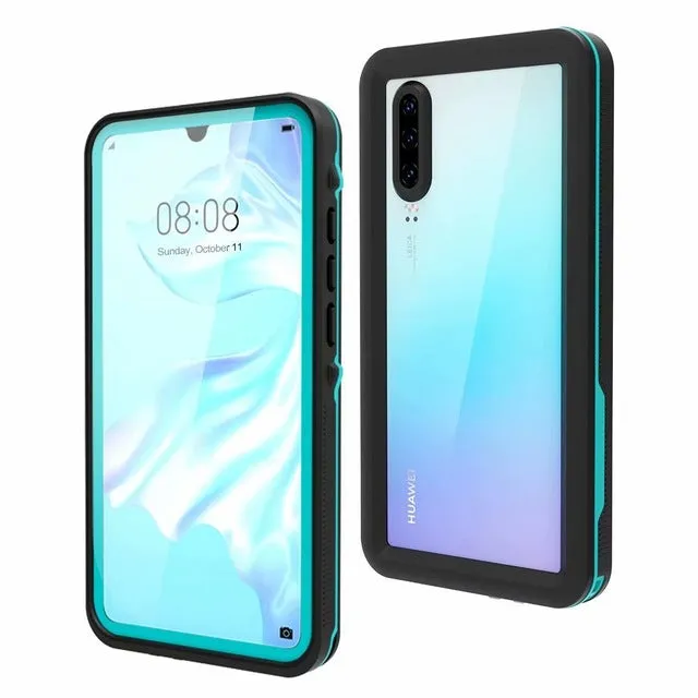 For Huawei P30 Pro P30 Waterproof IP68 Diving Swim Proof Dustproof Phone Case for Huawei P30Pro Full Sealed Outdoor Sport Coque