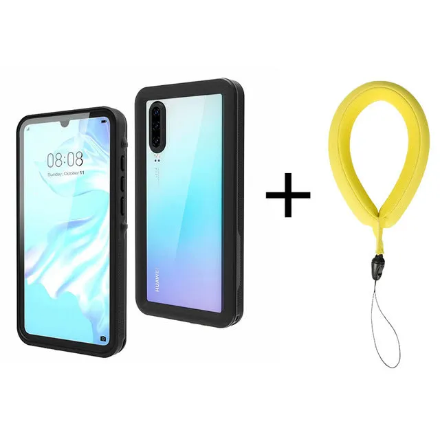 For Huawei P30 Pro P30 Waterproof IP68 Diving Swim Proof Dustproof Phone Case for Huawei P30Pro Full Sealed Outdoor Sport Coque