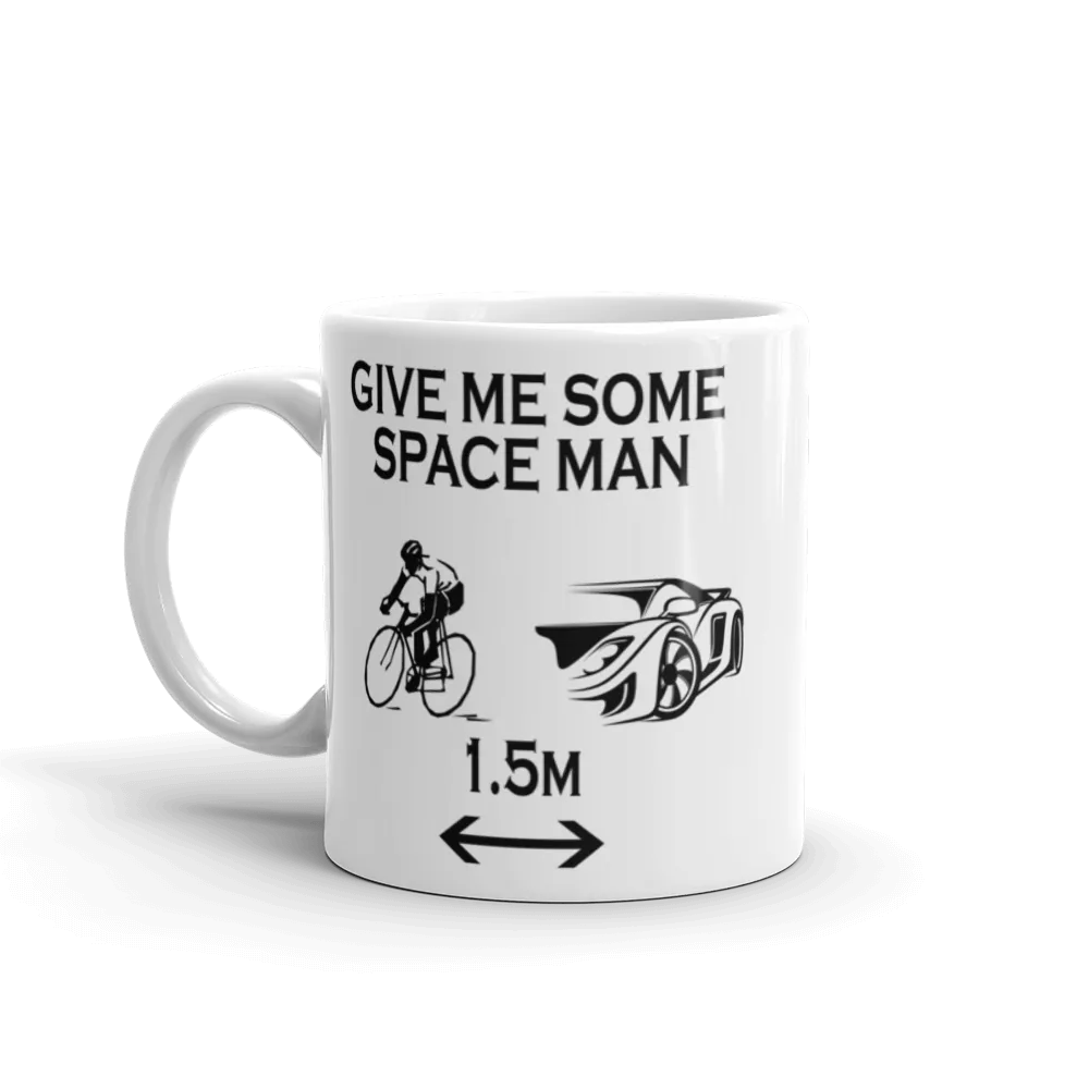 Give Cyclists Some Space Mug