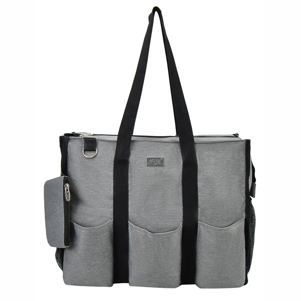 Gray NGIL Large Utility Tote Bag