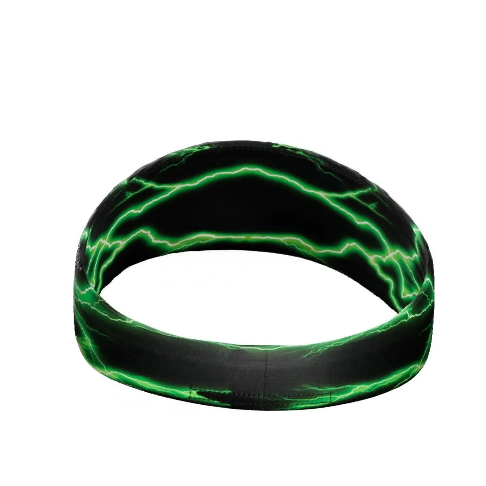 Green Lightning Headband