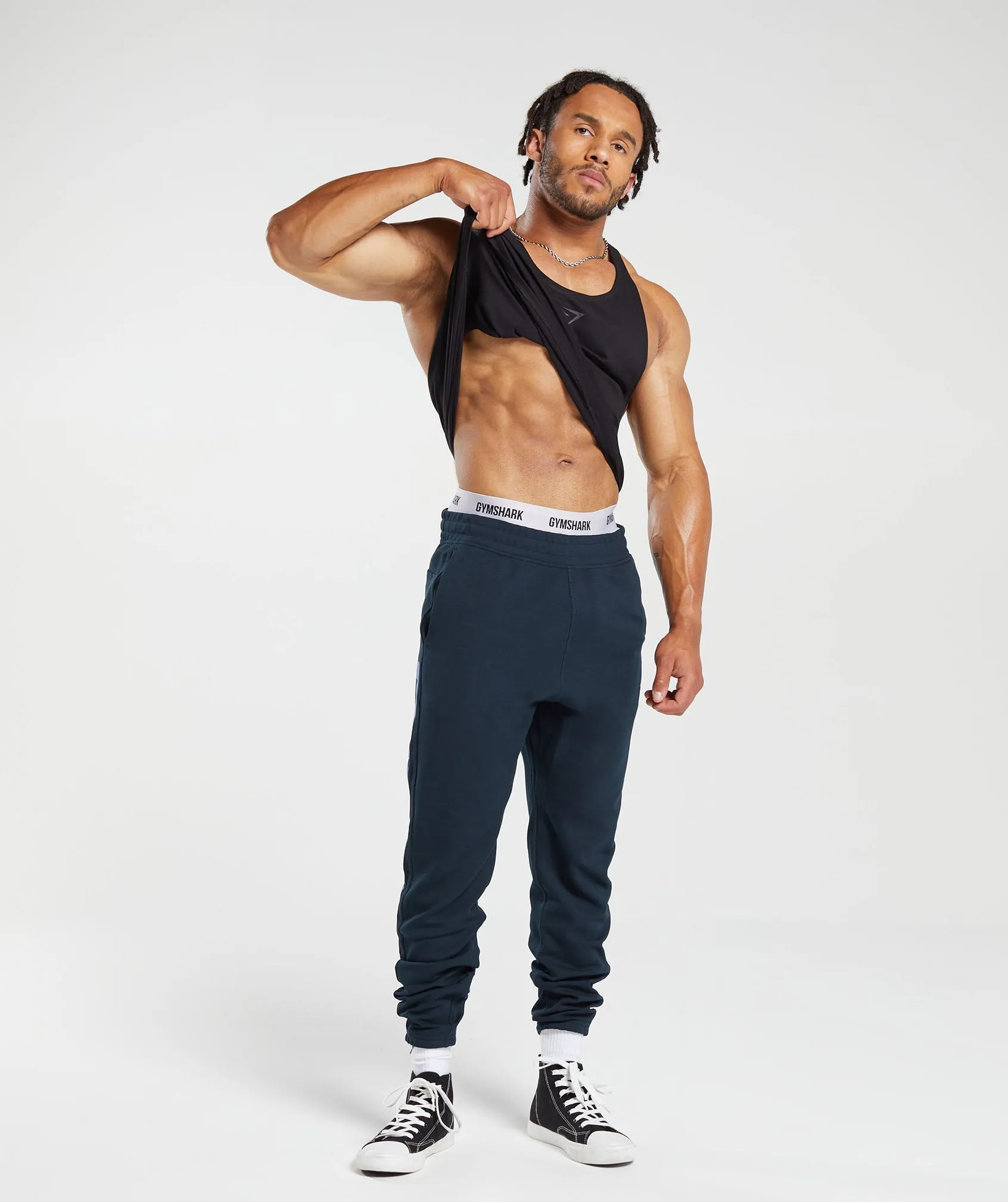 Gymshark Bold Joggers - Navy