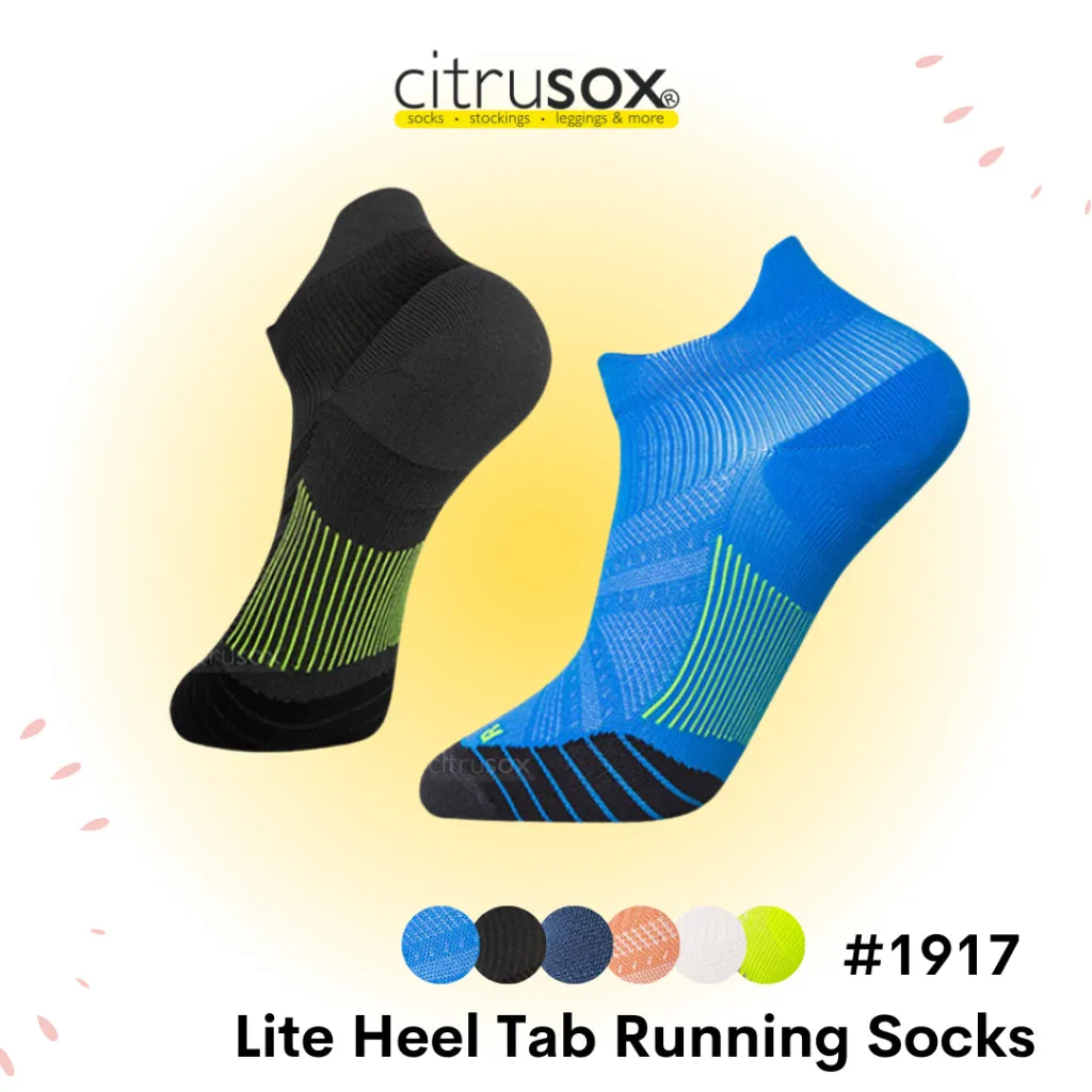 Heel Tab Running Performance Socks