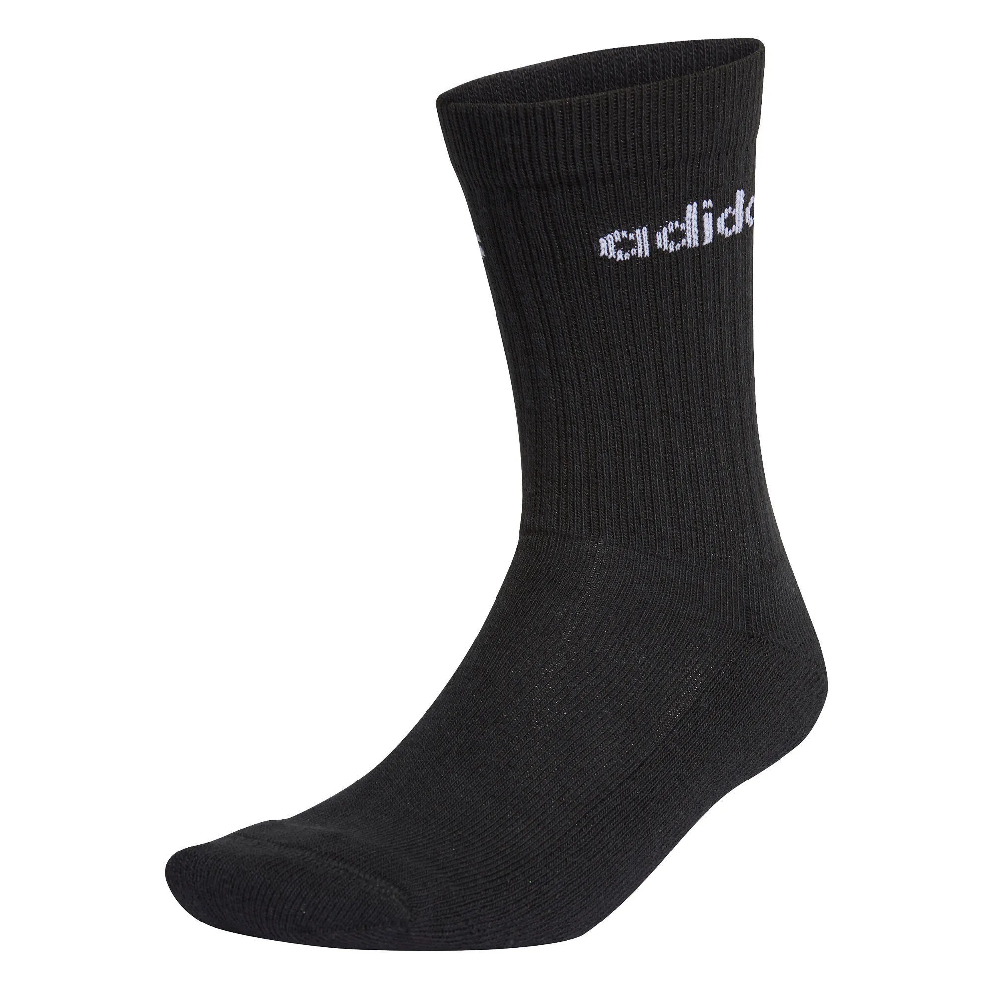 High tennis socks, 3 pcs., black ADIDAS