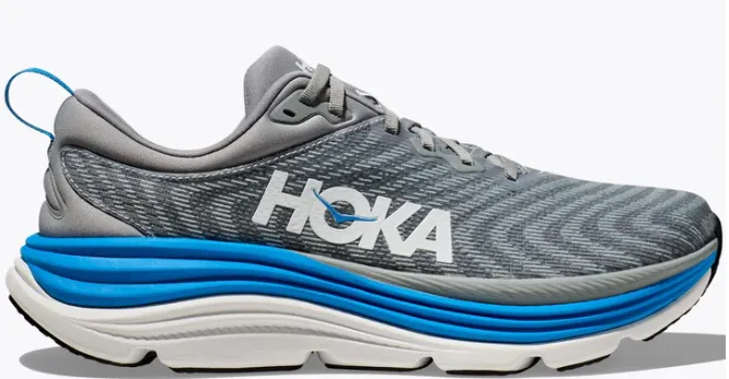 Hoka Gaviota 5 Men's - Limestone/Diva Blue