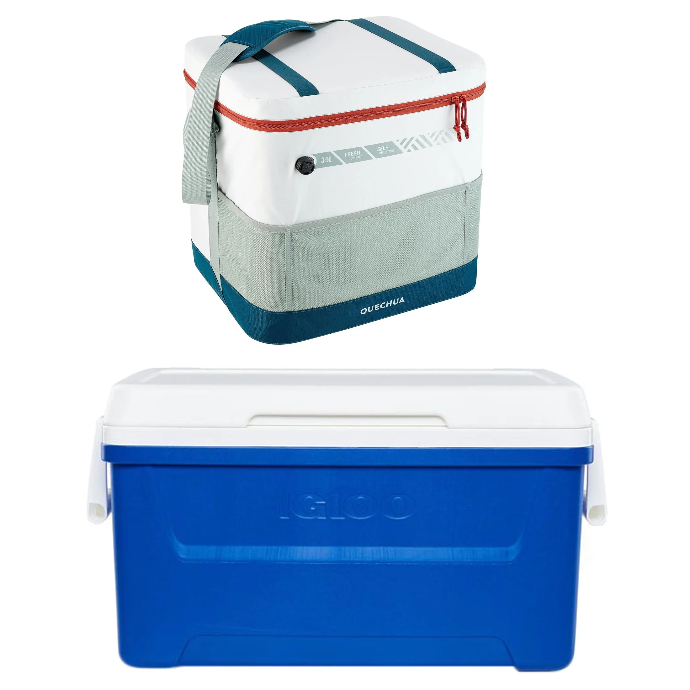 Igloo 48 qt. Laguna Ice Chest Cooler, Red