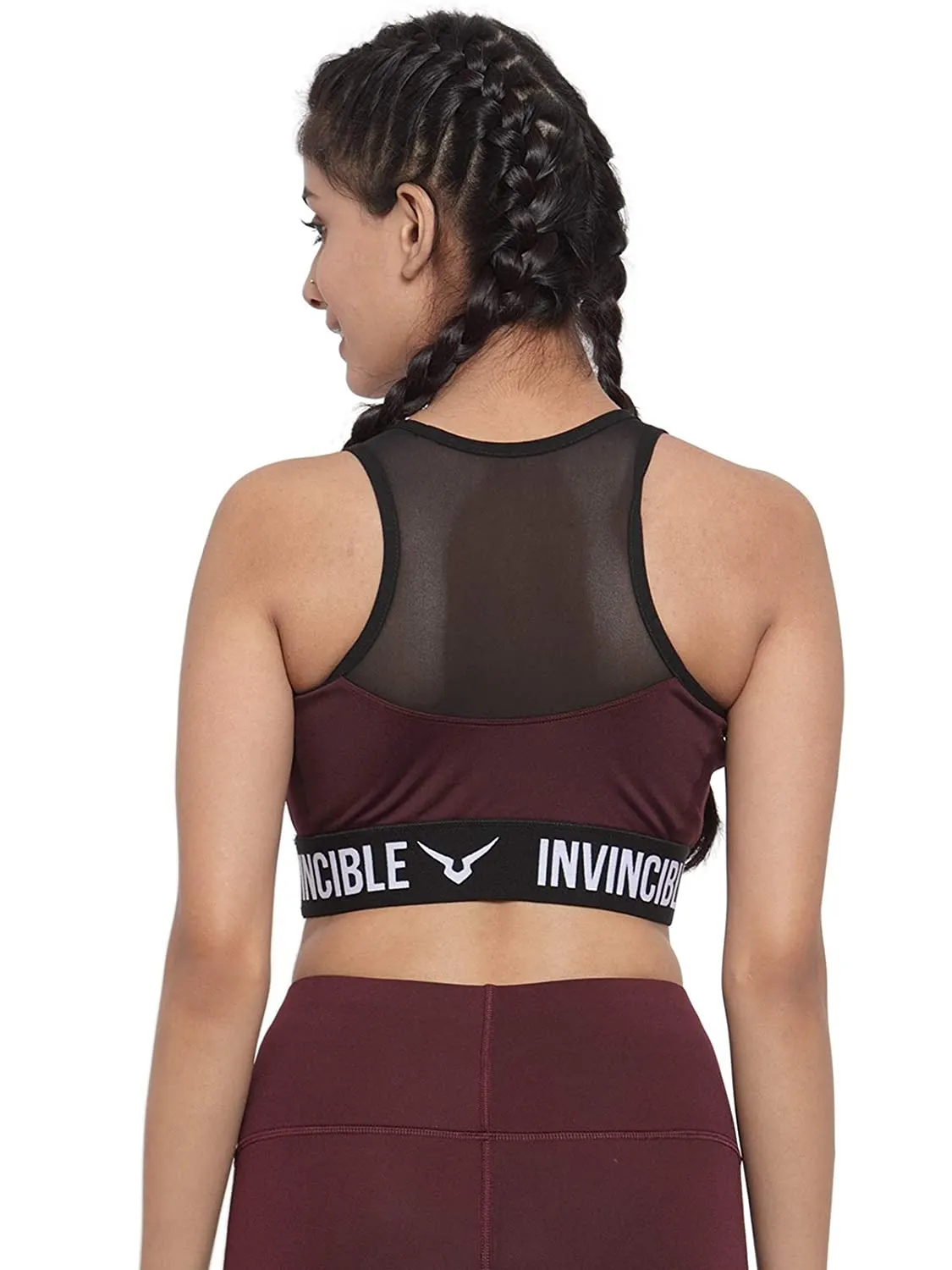 Invincible Women’s Mesh Back Sports Bra