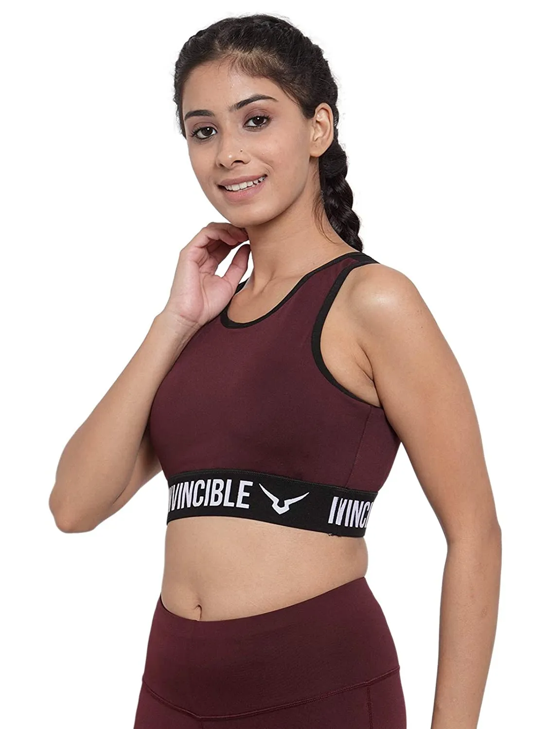 Invincible Women’s Mesh Back Sports Bra