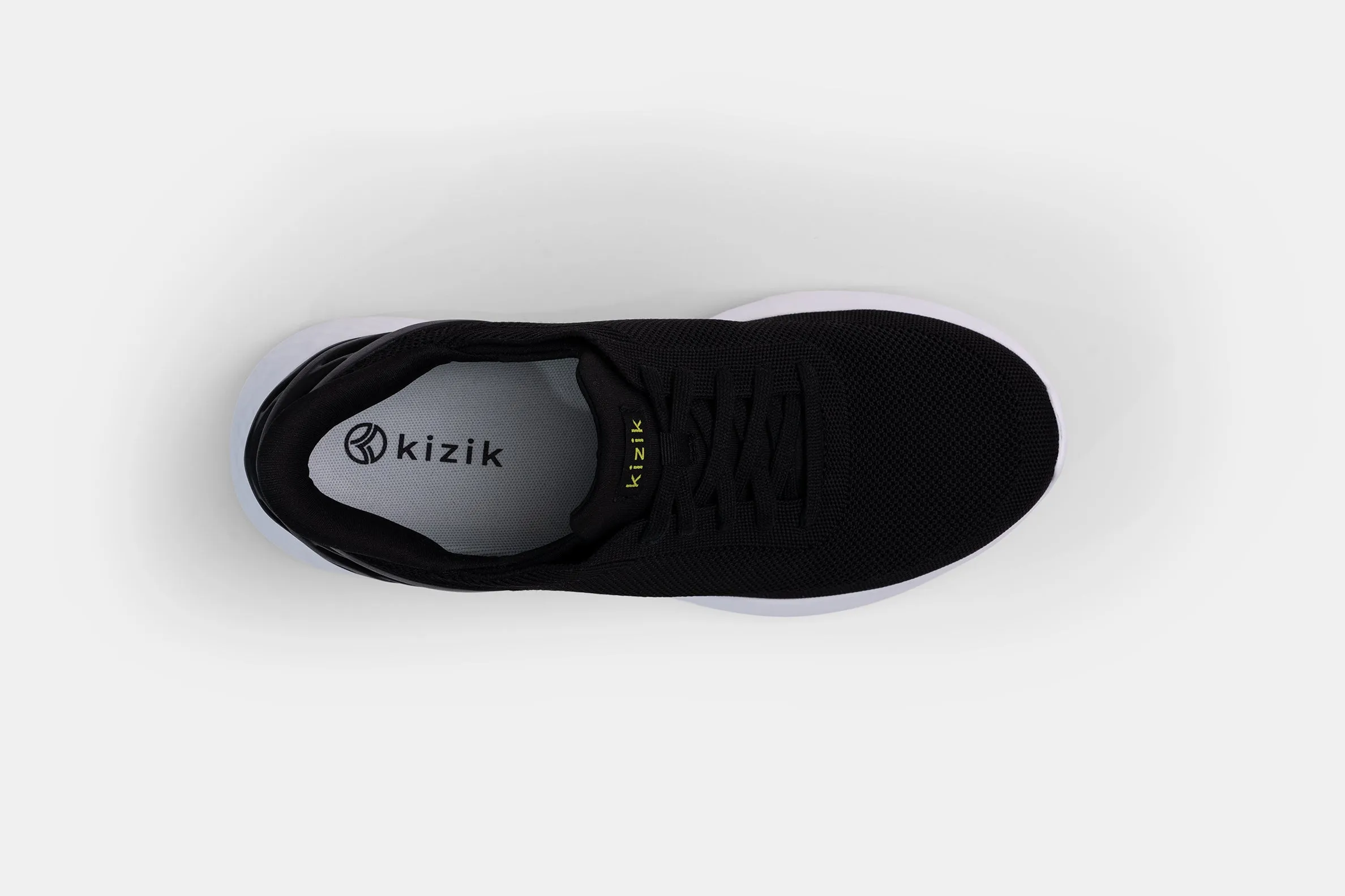 Kizik Athens Black Hands Free Slip On