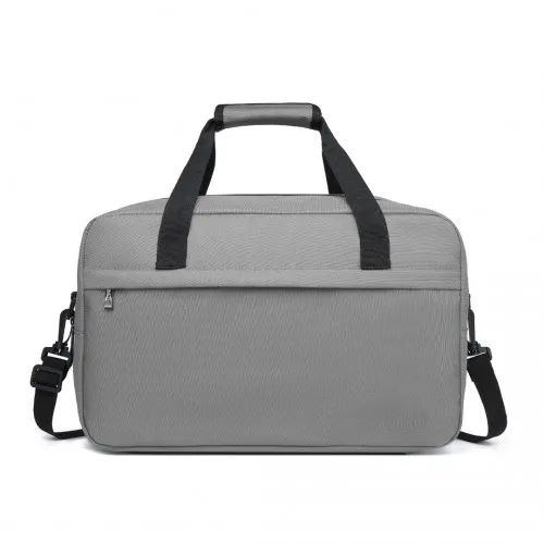 Kono Lightweight Multi Purpose Unisex Sports Travel Duffel Bag – Grey | Perfect for Gym, Travel, & Daily Use