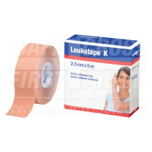 LEUKOTAPE K ELASTIC ADHESIVE TAPE - 2.5 x 5 m BEIGE