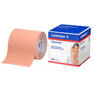 LEUKOTAPE K ELASTIC ADHESIVE TAPE - 7.5 x 5 m BEIGE