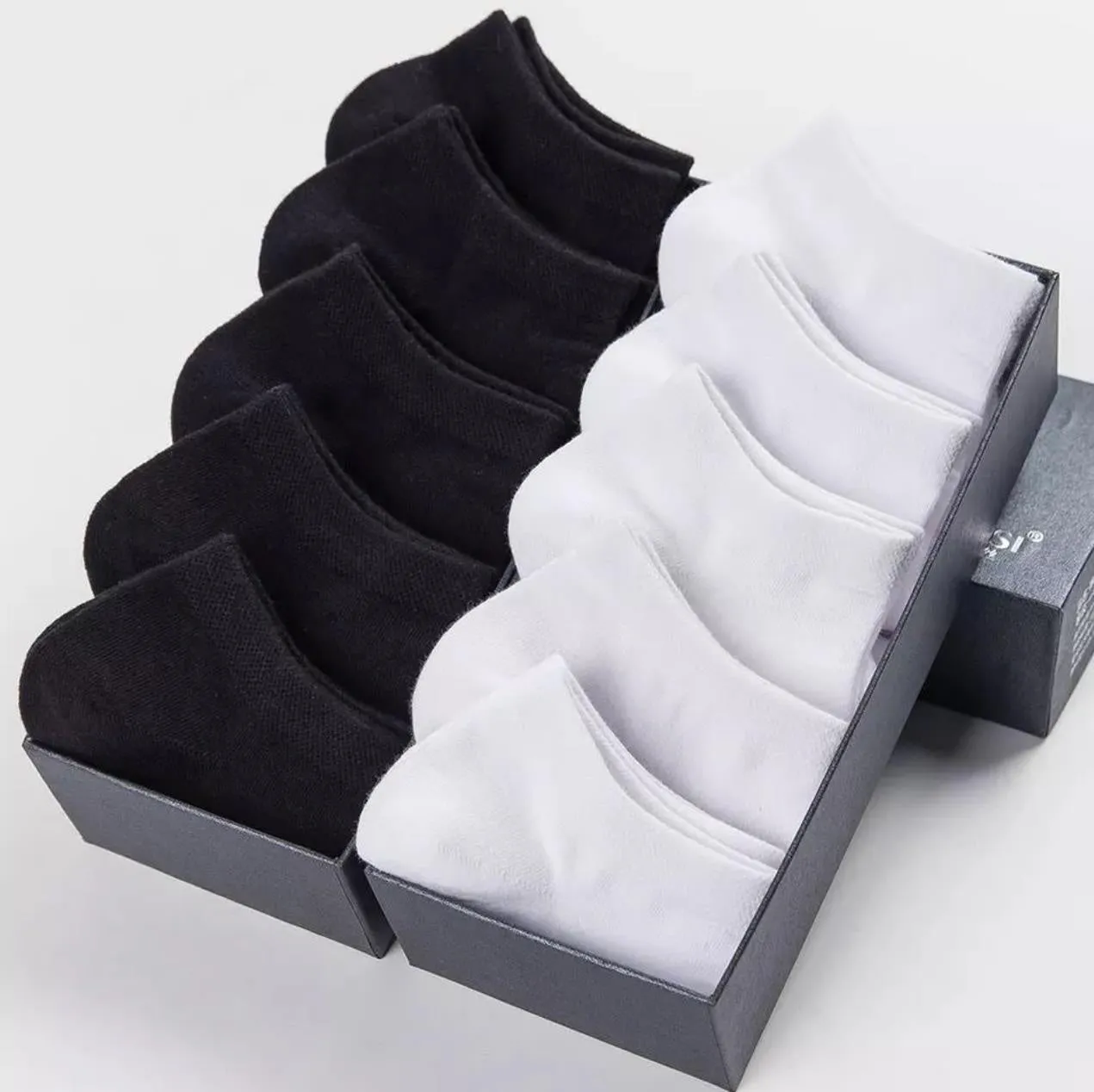 Male Socks Deodorant And Sweat-absorbing Short Low-top