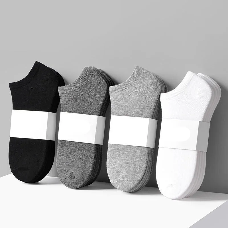 Male Socks Deodorant And Sweat-absorbing Short Low-top