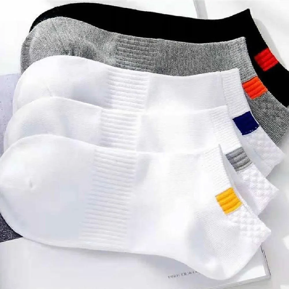 Male Socks Deodorant And Sweat-absorbing Short Low-top