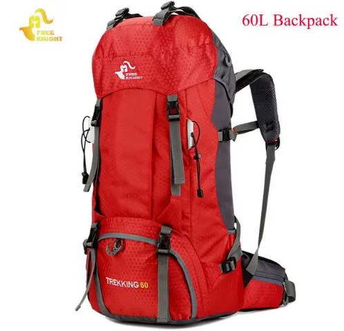 Massive 60L Climbing Hiking Backpack Waterproof - Outdoor Sports