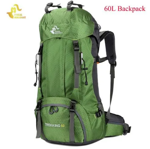 Massive 60L Climbing Hiking Backpack Waterproof - Outdoor Sports