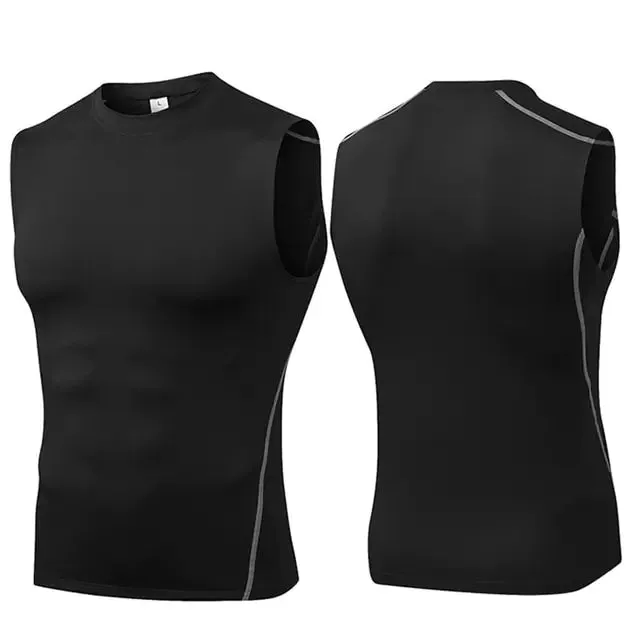 Men's Compression Workout Tight Tank