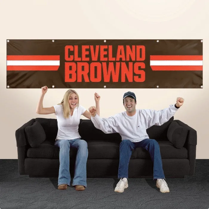 NFL Sports Teams 8ft x 2ft Nylon Banner Signs