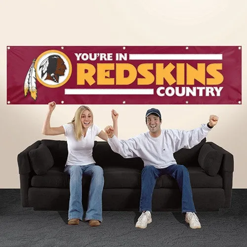 NFL Sports Teams 8ft x 2ft Nylon Banner Signs