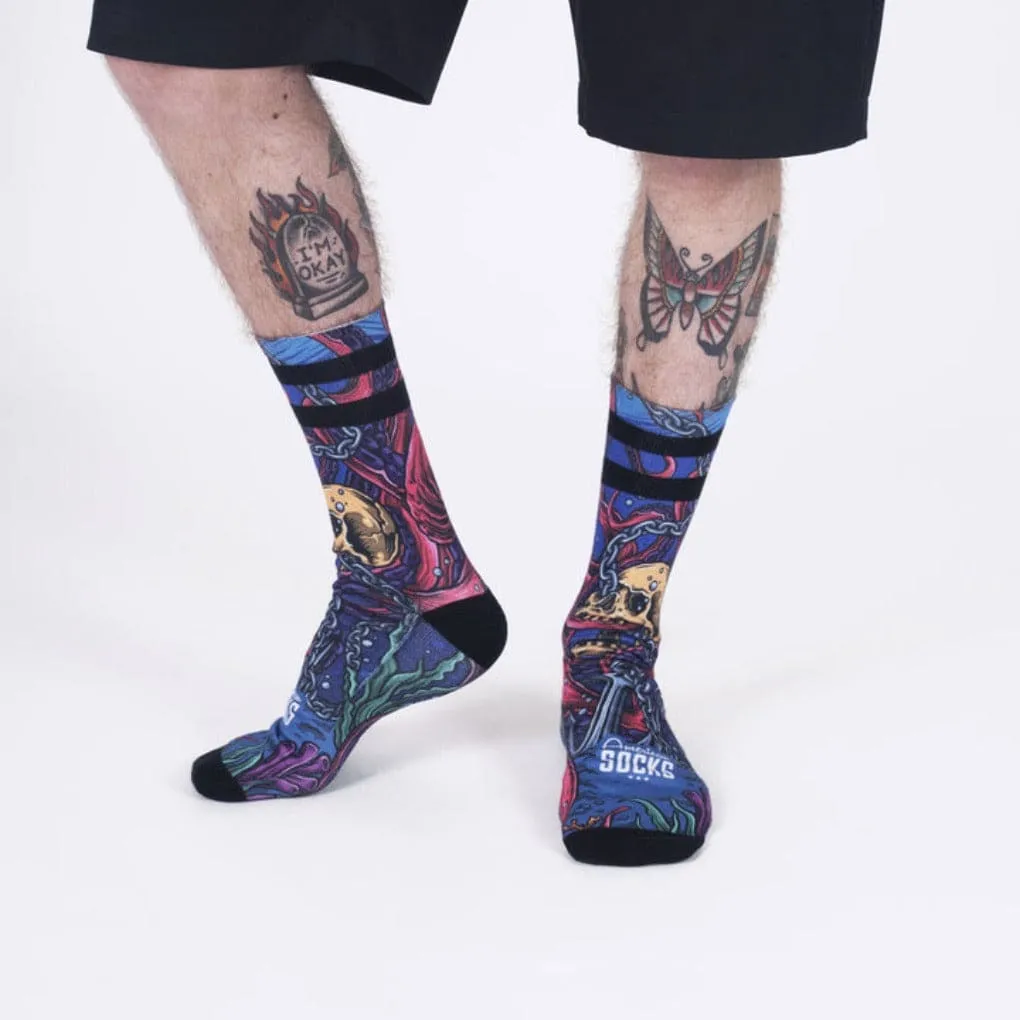 Octopus Printed Socks for Him