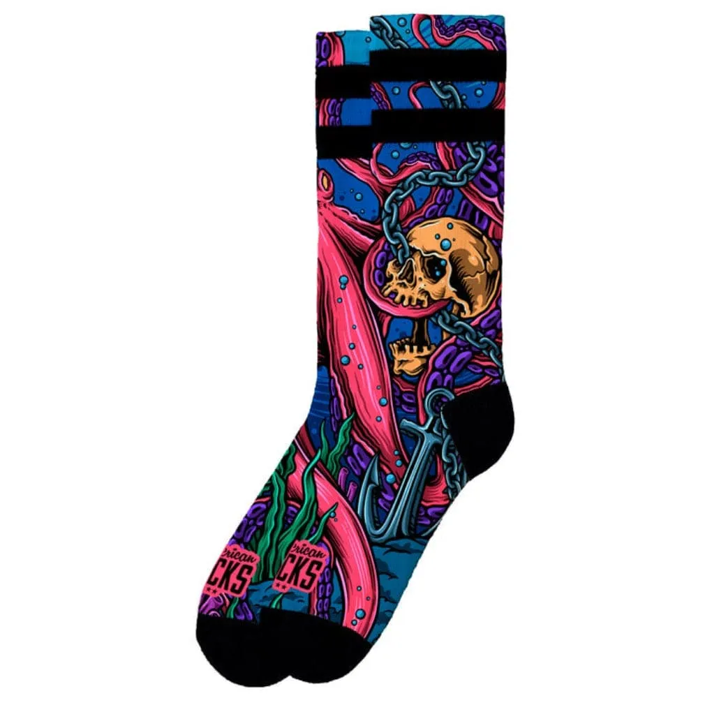 Octopus Printed Socks for Him