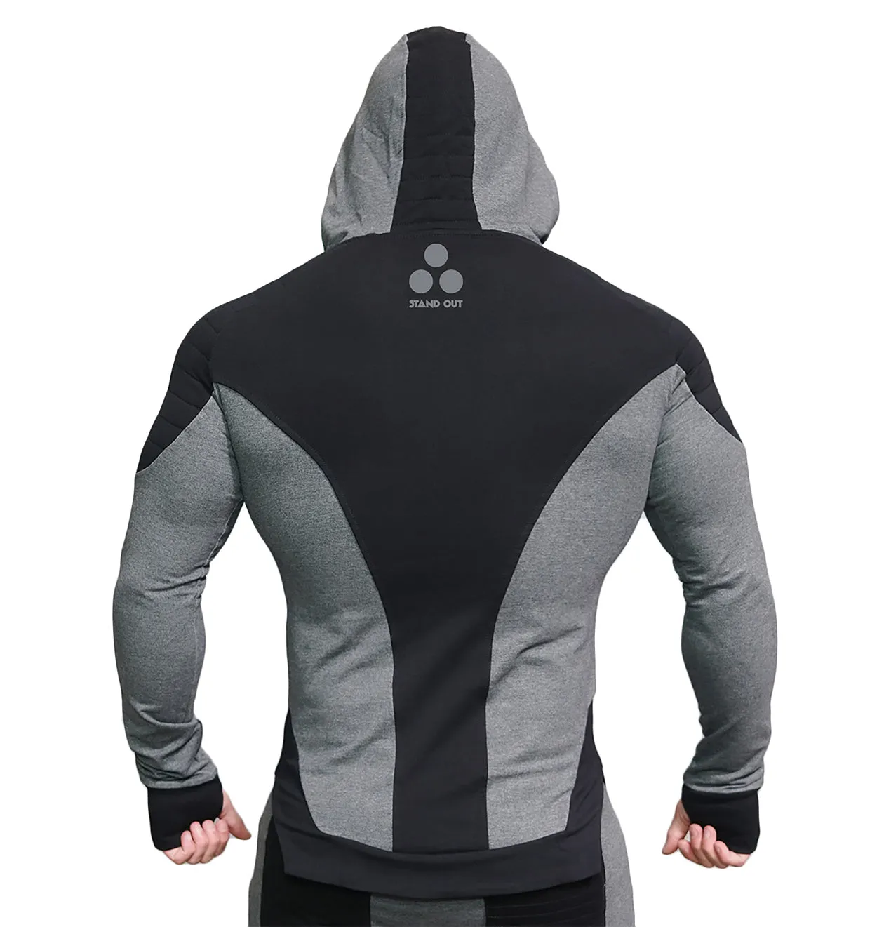 Padded Shoulder Thumb hole Hoodie (Limited Edition)