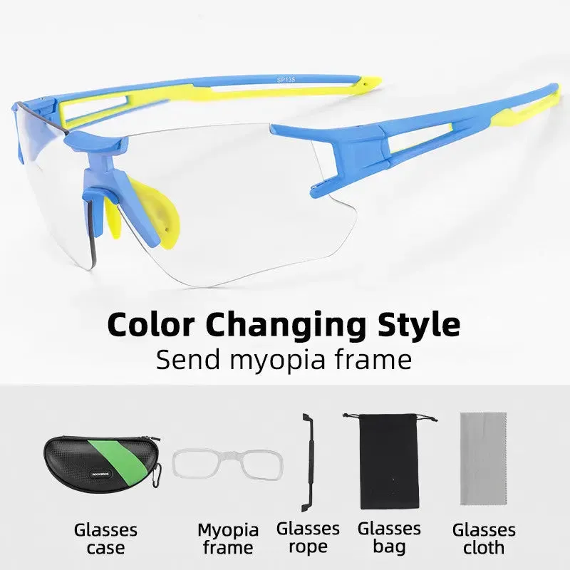 Photochromic UV400 Outdoors Sports Cycling Sunglasses