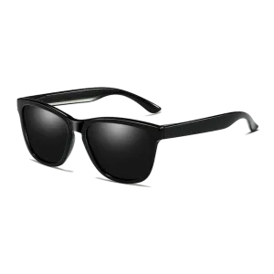 Polarized Sunglasses for Men/Women Gradient Wayfarer Frame - Black