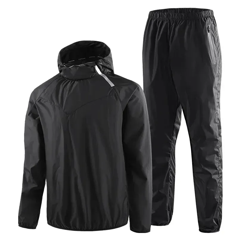 Quick Dry Hooded Running Tracksuit for Men - SF2043