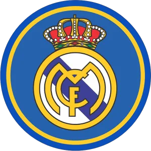 Real Madrid Team Round Decal