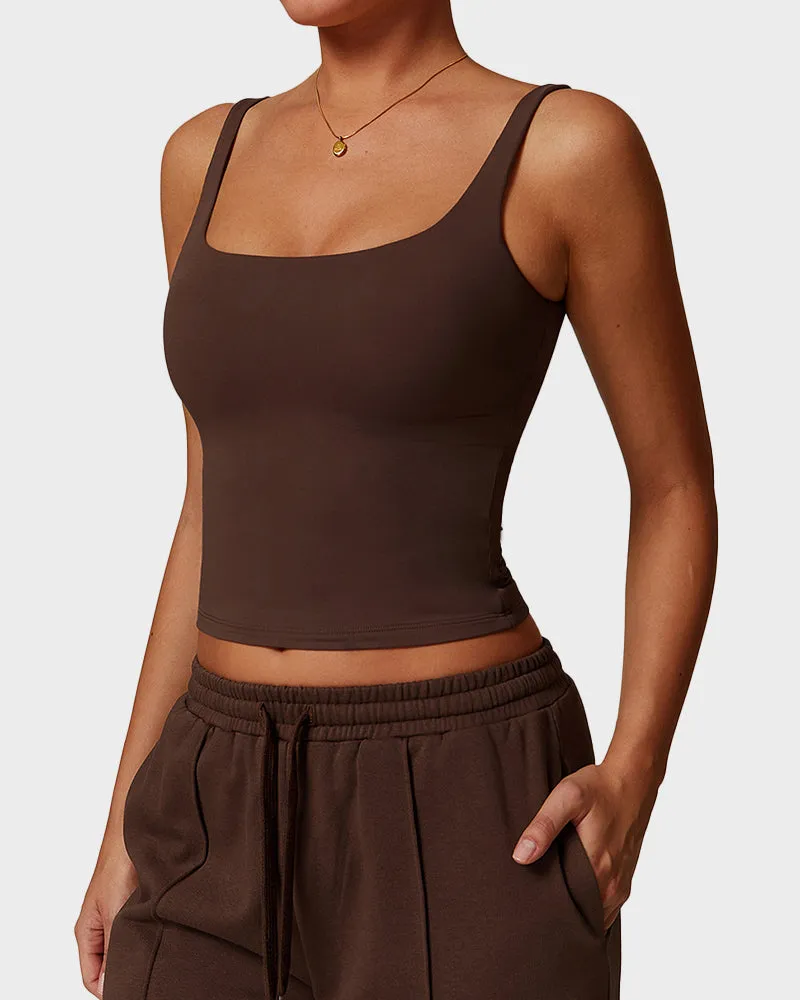 Seamless Padded Quick-Dry Fitness Tank Top