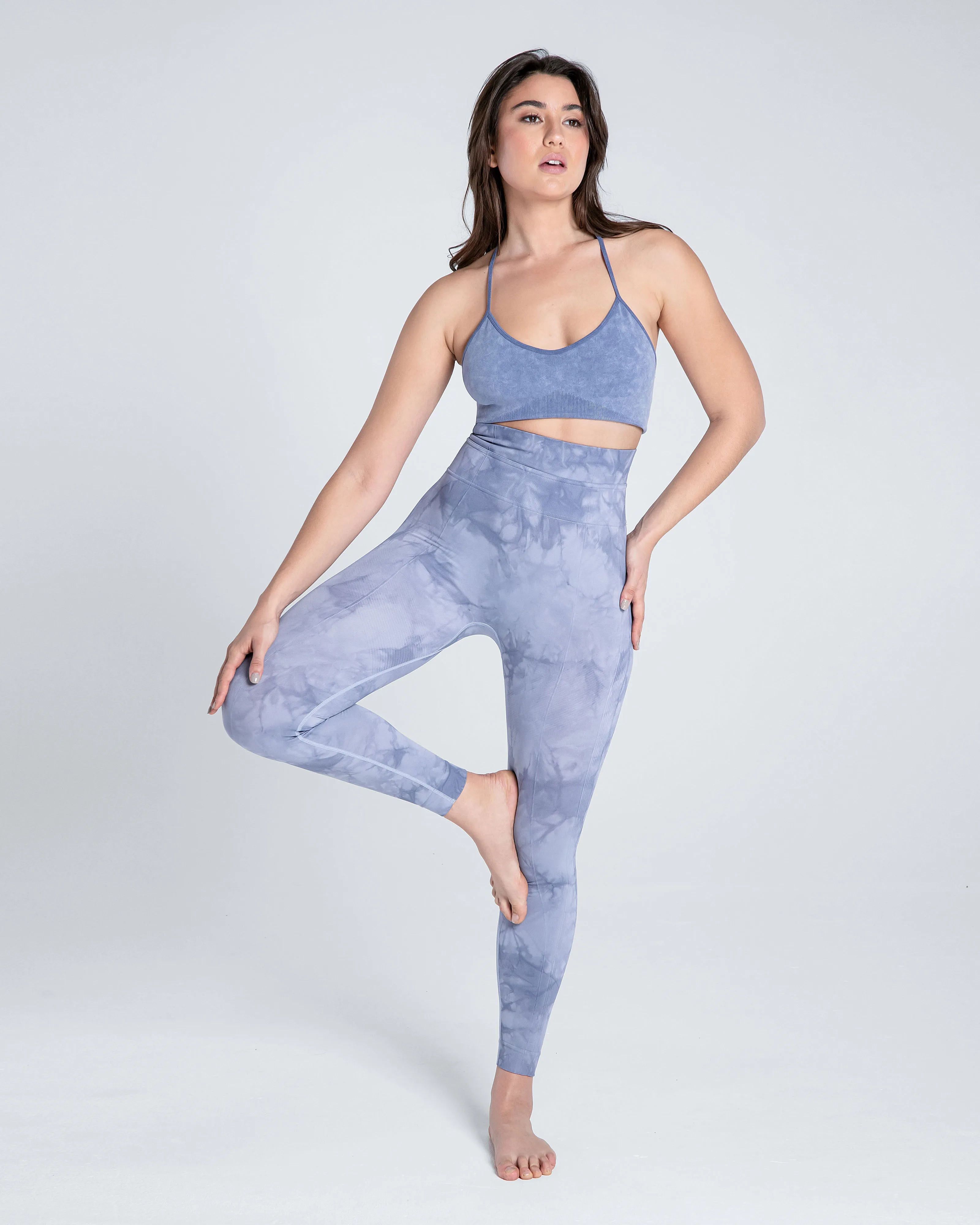 Seamless Tie Dye High Waist Leggings