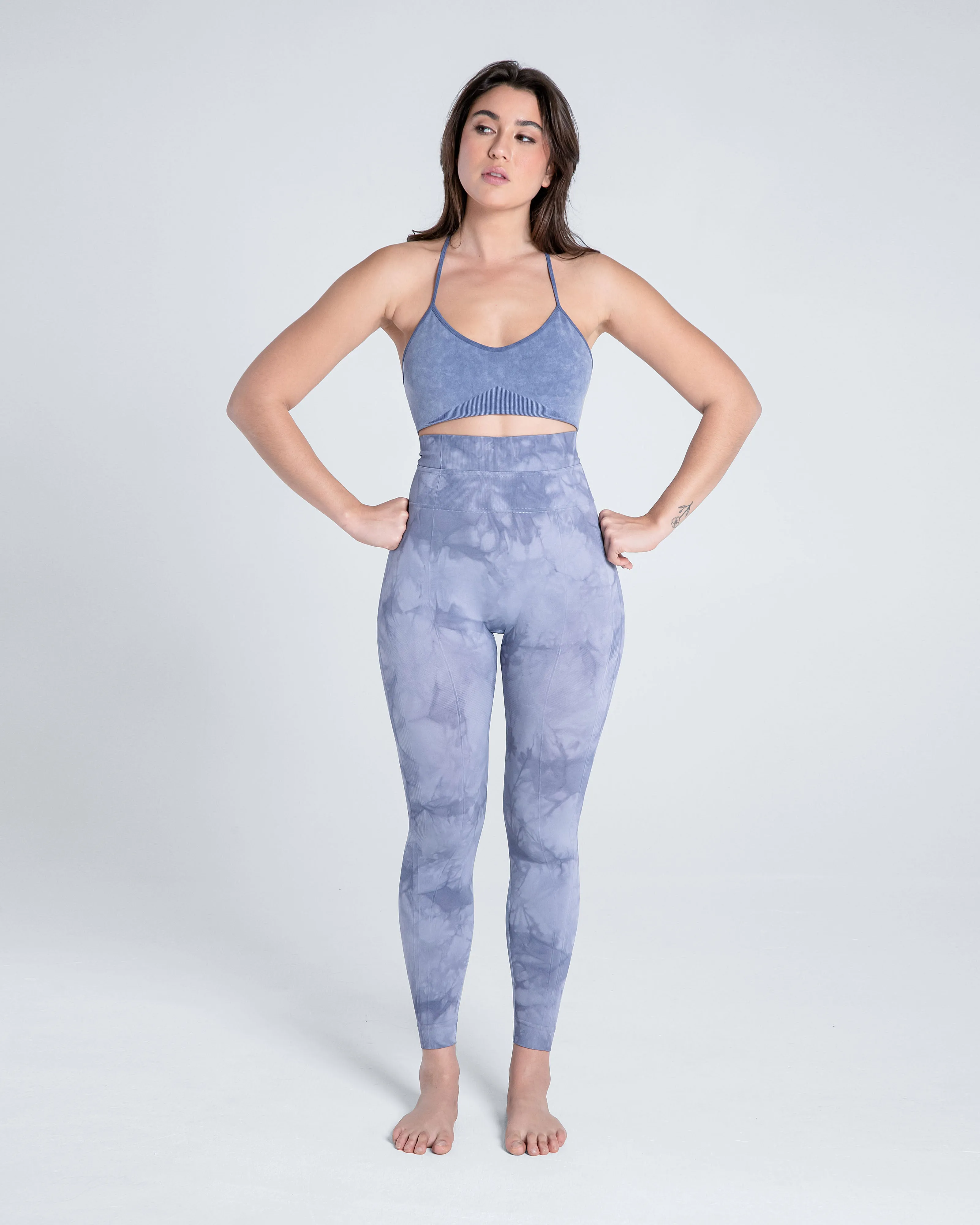 Seamless Tie Dye High Waist Leggings